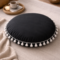 Midnight Stripe Floor Cushion