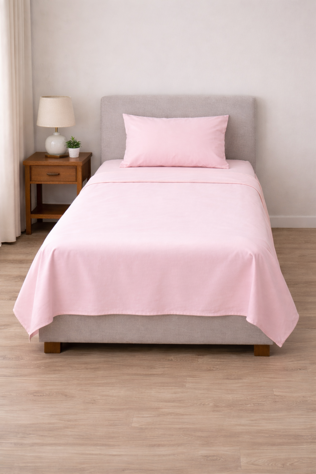 Serene Solid Bed Sheet Set