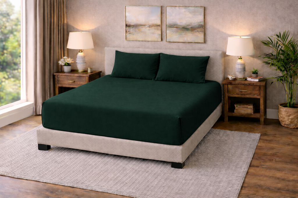 Drapelle Fitted Bed Sheet Set
