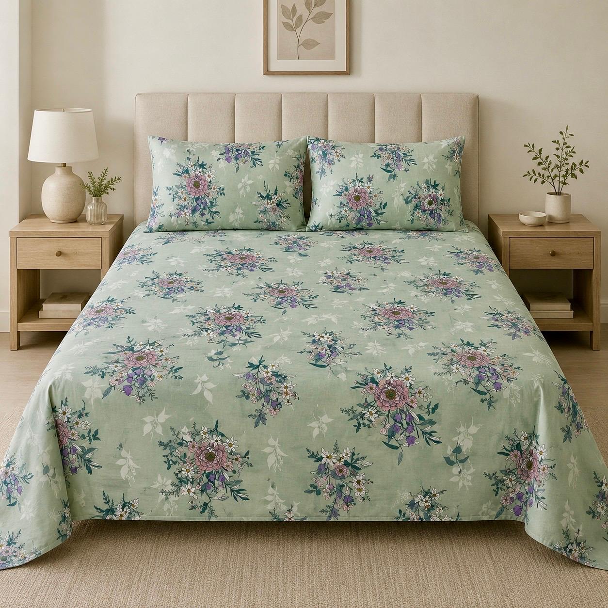 Sage Green Floral