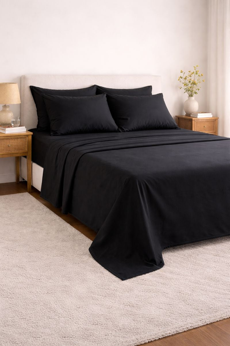 Black Flat Sheet