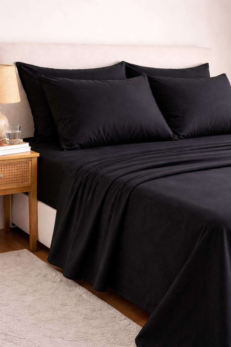 Black Flat Sheet
