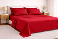Red Plain Sheet